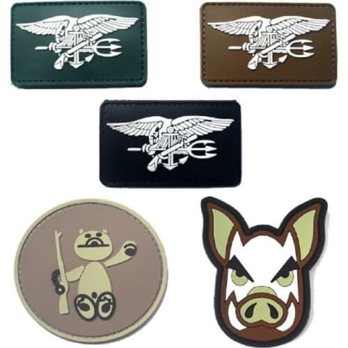 The United States Navy Seals Patches Badges Bush Pigs Patches Loops And Hook Sniper Bear Patches
