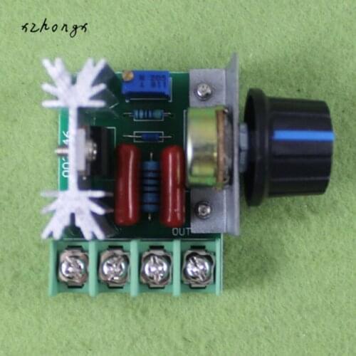2000W high power electronic voltage regulator, adjustment, adjustment and temperature adjustment