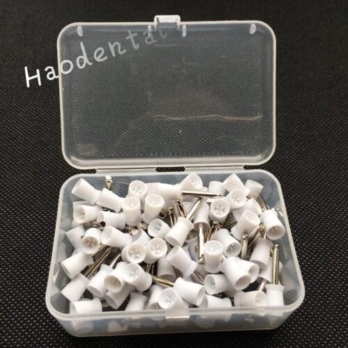 1000pcs Dental Prophy Polish Polishing Cup Brush Webbed Latch Type