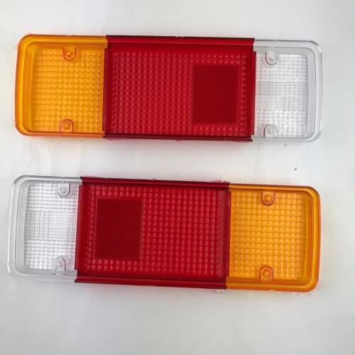 2 Sets Tail Rear Indicator Light Lamp Protector Cover Replacement for Toyota Hilux Landcruiser Ute
