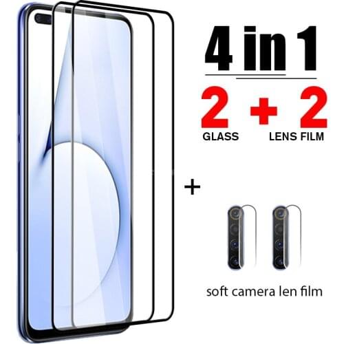 4in Camera Screen Protector for Realme 8 7 6 Q3 Pro GT Neo 7 8 5G Glass Protective Glass for Realme C25 C11 C21 Narzo 30 5G 30A