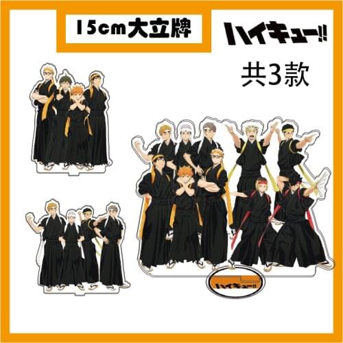 Anime Haikyuu!! Training Clothes Series Cartoon Acrylic Stand Model Desktop Toy Oikawa Tooru Daichi Sawamura Tobio Kageyama