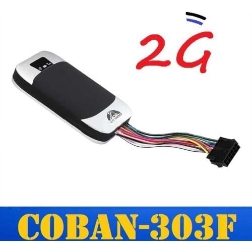 2G TK303F Car GPS Tracker Waterproof Cut Off Oil Fuel Detect Realtime Tracking Device Shock Alarm