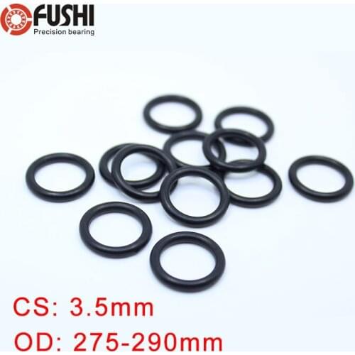 CS3.5mm NBR ORing OD 275/280/285/290* 3.5mm 5PCS O-Ring Nitrile Gasket seal Thickness 3.5mm ORing