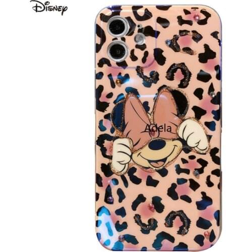 DISNEY 2021 Mickey Case for IPhone 11 12 Pro Xs Max iPhone SE 2020 6 6S 7 8 Plus Cute Phone Case 360 Full Cover ZT0503-4