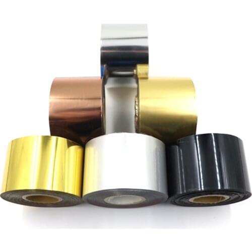 4cm/8cm Gold Blocking Silver Black Foil for Hot Stamping Leather Craft Embosing Logo Bronzing Paper Gilding Quill Pen