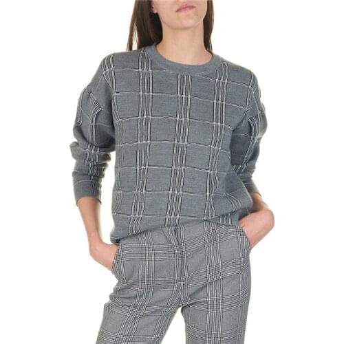 Patads French womens wear M autumn winter college style pattern design t-shirt miss