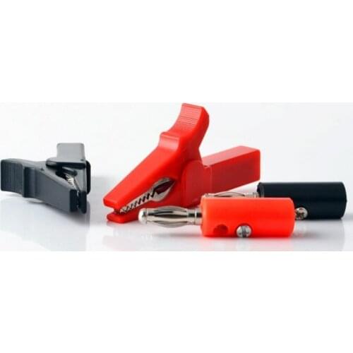 Insulated Crocodile Clip Probe Pen Test Alligator Multimeter car Battery Clamp