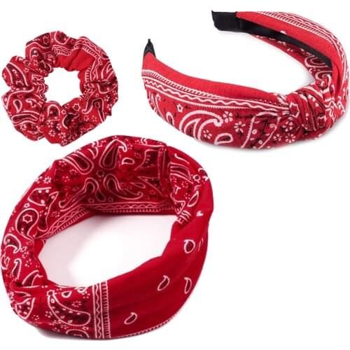 3 Pieces Headbands for Women Hair Accessories Winter Head Band Girls Scrunchie Pack Cute Hair Hoop Cotton Hairband 2020
