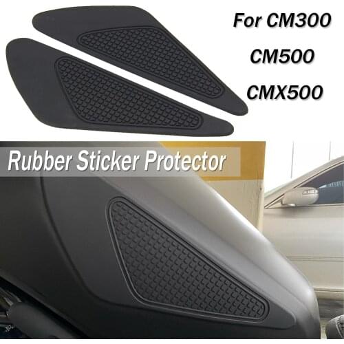 Motorcycle Tank Pad Sticker for Honda CM300 CM500 CMX500 Oil tank Protector 17-19 Anti slip tank grip Decals CM 300 500 CMX 500
