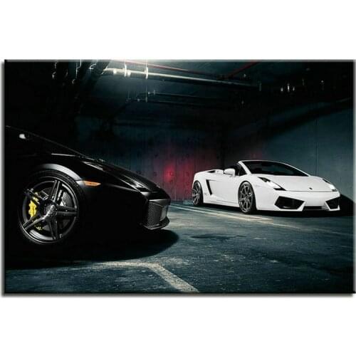 New square round diamond painting sports car diy 5d diamond art landscape mosaic embroidery handmade crafts stickers