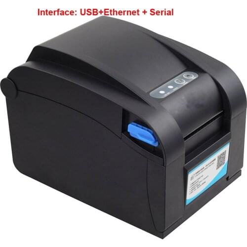 New arrived original Qr code barcode printer sticker printer Thermal adhesive label printer suit paper width between 20mm-82mm