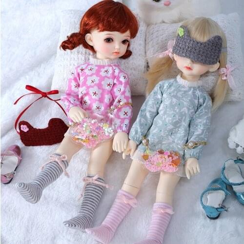 OUENEIFS Hebbe BJD YOSD Doll 1/6 Body Model Baby Girls Boys High Quality Toys Shop Resin Christmas Present New Years Gift