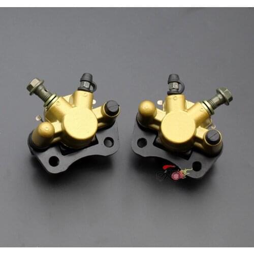 Front Brake Caliper Master Cylinder with Pad 50 ATV Quad Go Kart Buggy 50cc