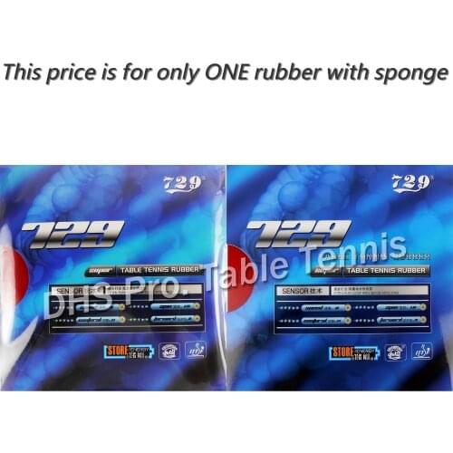 RITC 729 Friendship SUPER FX-729 Guo Yuehua pips-in table tennis pingpong rubber with sponge