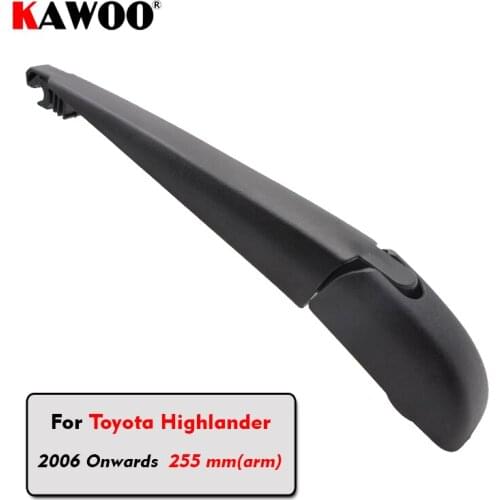 KAWOO Car Rear Wiper Blade Blades Back Window Wipers Arm For Toyota Highlander Hatchback (2006 Onwards) Windscreen Blade