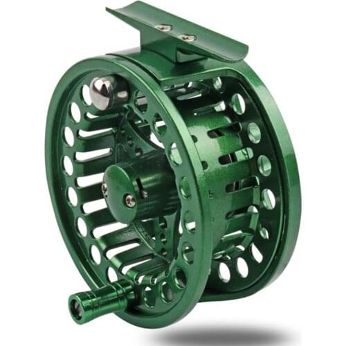 Fishing Fly Reel Cut Fishing Reel Arbor Left/Right Coil Die Casting Aluminium Reel Flywheel Fishing Tackle Ice 5/6 Fishing Reel