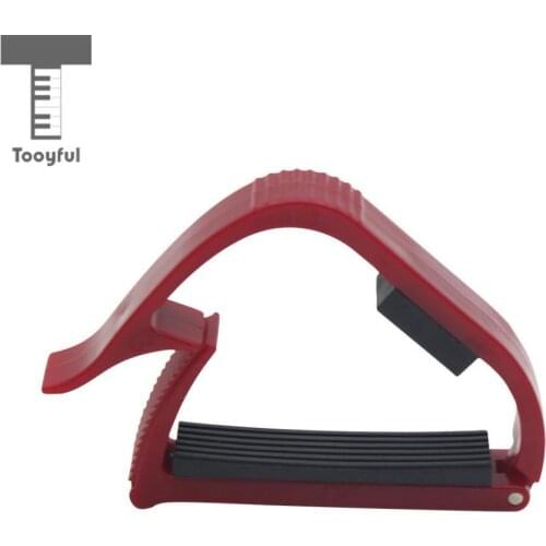 Tooyful Zinc Alloy Guitar Capo Key Clamp Quick Change Key Trigger for Acoustic Electric Classical Guitar Parts Red