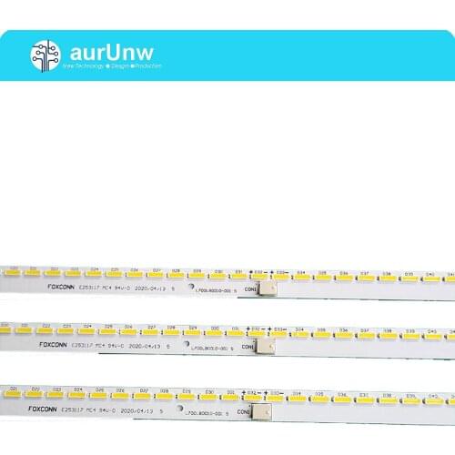 10 pieces/lot LED Backlight strip For Letv Max70 025-0001-7058 L700LB0010-001/L700HHA-1 512AP0165436C 681RP0165436R 64Leds 514mm