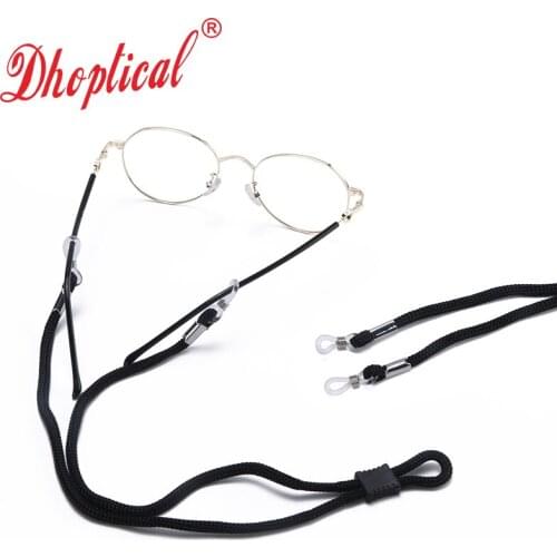 20pcs eyeglasses cord sport running avoid glasses slip black 053 by dhoptical