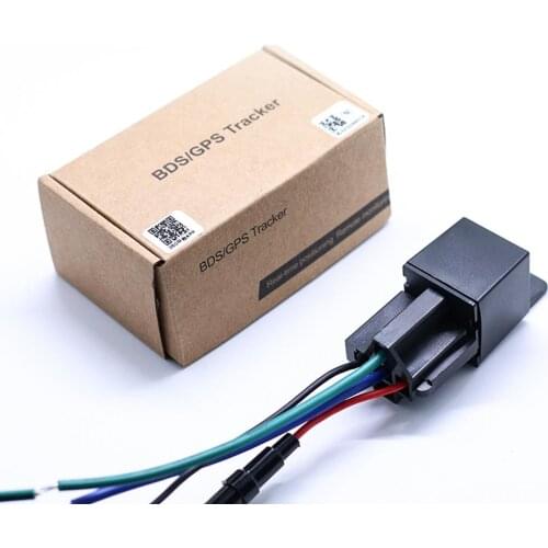 Vehicle Tracker Relay GPS Tracker Cut Off Fuel Hidden Design Car GPS Locator Google Maps Realtime Tracking Shock Alarm Free APP