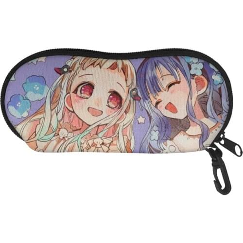Baku Shounen Hanako-kun Printed Case for Glasses Children Eyeglasses Women Man Zipper Sunglass Cover Case Portable