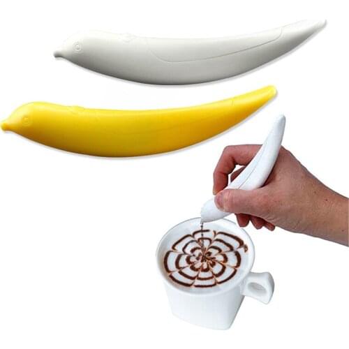 1PCS Electrical Art Pen Bird Cake Spice Pen Fondant Cake Decoration Pen Coffee Carving Dessert Pen Baking Pastry Tool Random