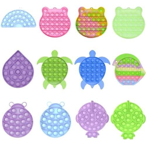 Push Bubble Toy Squeeze Stress Reliever Antistress Adult Funny Kawaii Anti-stress Hand Sensory Toys for Children