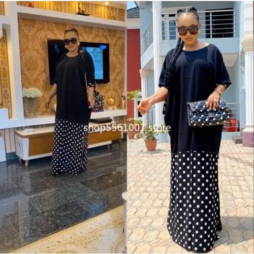 2020 Summer Sexy African Women Black Long Dress African Print Dresses African Dresses for Women African Dress Plus Size Dress