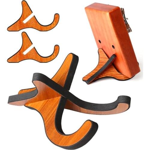 Portable Wooden Kalimba Holder Stand Thumb Piano Display Stand Rack for Kalimba Thumb Piano Accessories Musical Instrument