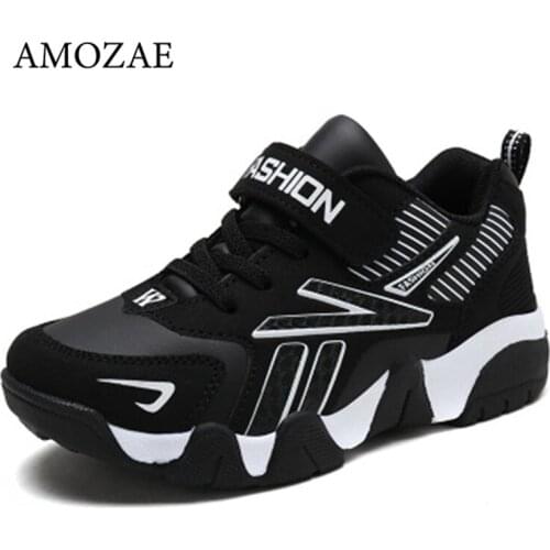 Boys Casual Running Shoes Childrens Sneakers Kids Shoes For Girls 2021 кроссовки Mesh Leather Infantil Menino Sport Tennis Shoe