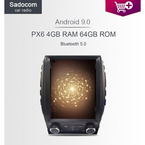 PX6 DSP Tesla 9.7" Android 9.0 For Ford EDGE 2015 2016 2017 Car DVD Player 4G RAM Car Radio Multimedia Navigation GPS autoradio