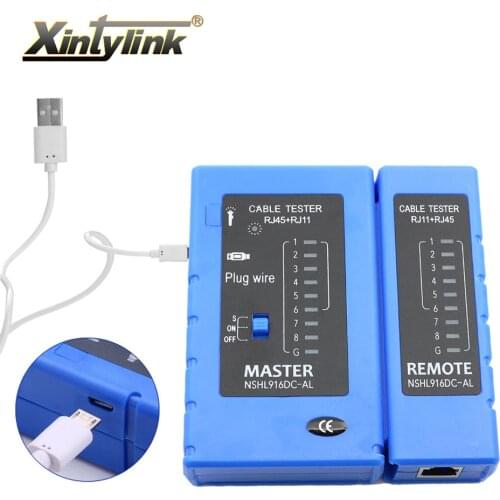 YPAY Network rj45 tester tool wire RJ11 rj12 line telephone 8p8c 6p4c rg45 rg rj 45 badisco ethernet cable lan serial test red