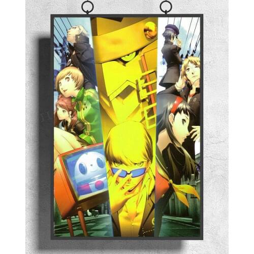 H306 Silk Poster Home Decoration Shin Megami Tensei Persona 4 Game Wall Art Christmas Gift
