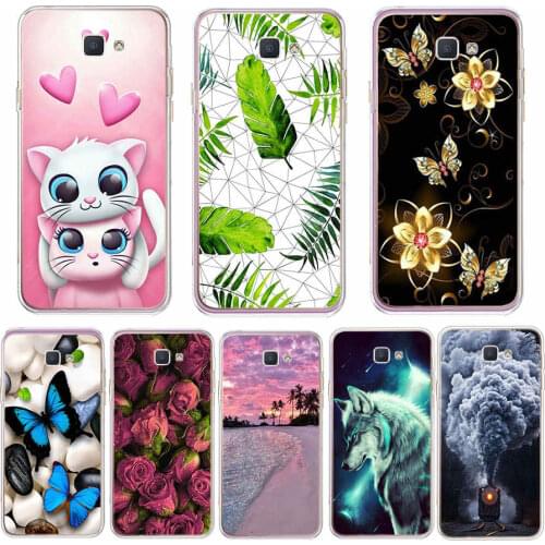 Silicone phone Case For Samsung Galaxy J7 Prime SM G6100 G610F G610M Cover FOR Samsung J7 Prime Phone shell
