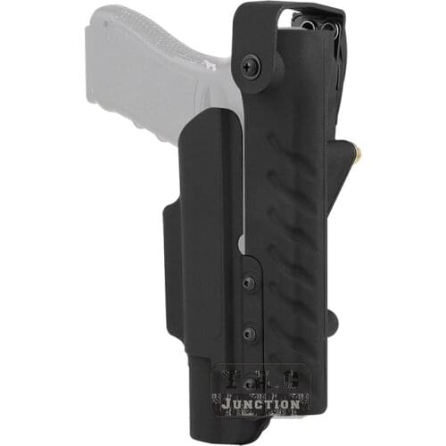 Tactical RTI System Right Waist Holster For Glock 17 19 SOC RIG Level II Retention Kydex Holster w/ SF X300 Pistol Light