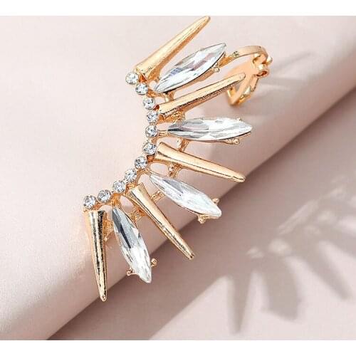 TONGKWOK Bohemia Exaggeration Dangle Earrings For Women Silk Thread Tassel Metal Long Chandelier Earrings #143723