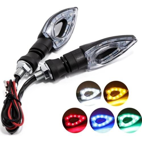 Universal Motorcycle LED Indicators Turn Signal Light Blinker Marker for Yamaha R1 R6 FZ6 FZ1 FZ FJR Fazer XT WR TT-R