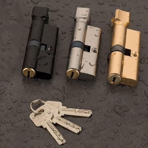 Heigh Quality Eccentric Core Locks Aluminum Bed Door Cylinder Pure Aluminum Security Copper Door Lock Door Fitting Door Locks