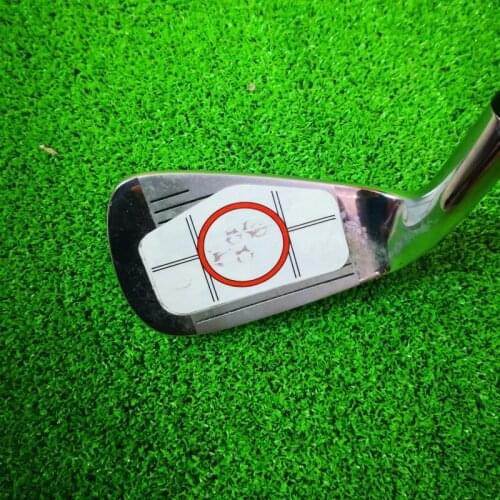 10pcs Golf Club Target Label Impact Labels Target Sticker Tape Driver Iron Sweet Dot Test Paper Golf Accessories