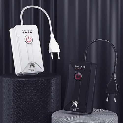 110-220V Aquarium Mechanical Timer 3h/6h/12h/24h Smart Automatic Fish Tank Switch Controller Socket Accessories