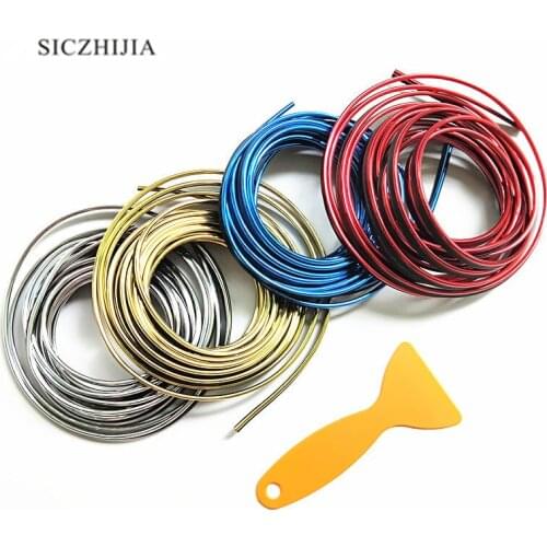 5 meter dashboard car interior trim strip for Mitsubishi ASX/Outlander/Lancer Evolution/Pajero/Eclipse/Grandis