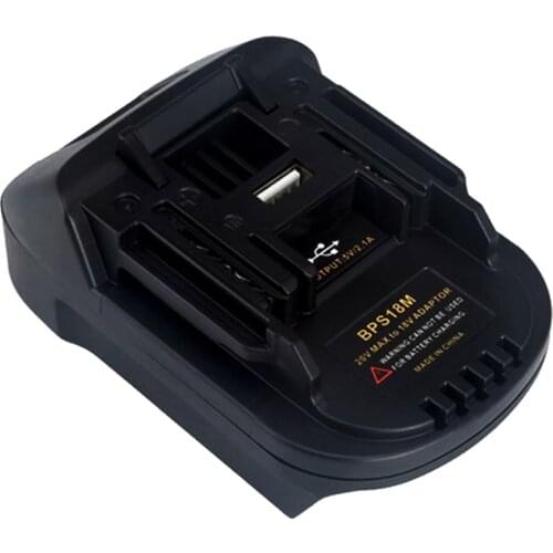 DM18M 20V Li-Ion Battery Adapter Compatible with Dewalt Milwaukee Battery Convert to MAKITA BL1850 BL1840 BL1830 BL1815 Battery