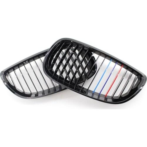 Shiny Black Front Grill Grille for BMW E92 E93 3 Series Coupe Cabriolet