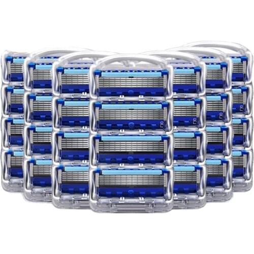 Razor New Blades Fit Gillette Fusion 5 For Men Shaving Safety Manual shaver Machine Replacement Heads Straight blade