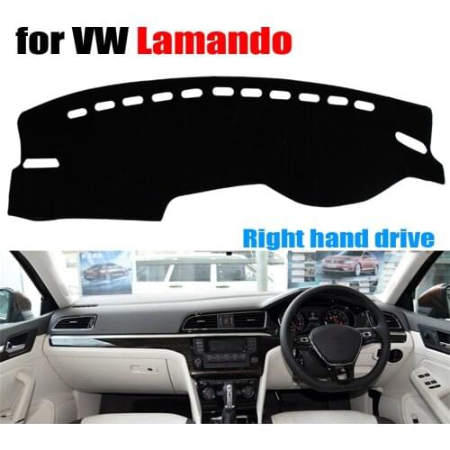 Car dashboard covers for Volkswagen VW Lamando 2015 years Right hand drive dashmat pad dash cover dashboard accessories