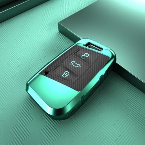 Car key case for volkswagen vw magotan b8 wei lan polo 9n golf 3 4 5 6 6r 7 mk7 mk4 passat b5 b6 b7 b8 touran bora caddy tiguan