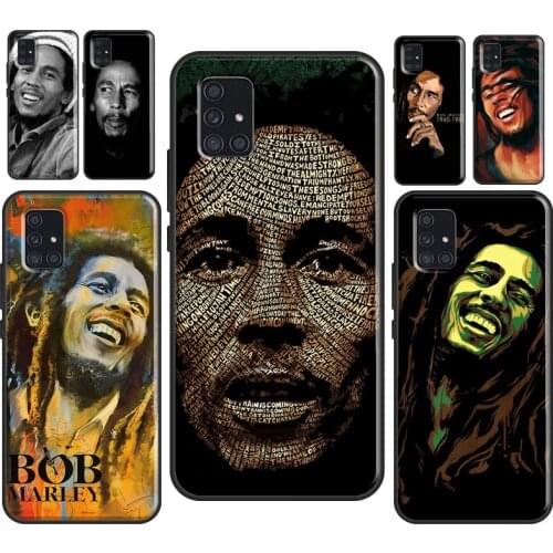 Bob Marley Case For Samsung A51 A71 A11 A31 A41 A20e A21S A01 A02S A50 A40 A70 A12 A52 A72 A32 Cover
