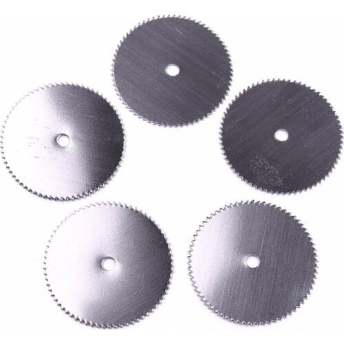 5Pcs/Lot 22mm Diameter Saw Blade Mini Circular Rotary Blade Wheel Discs for Wood Cutting Saw Dremel Accessory Rotary Tools