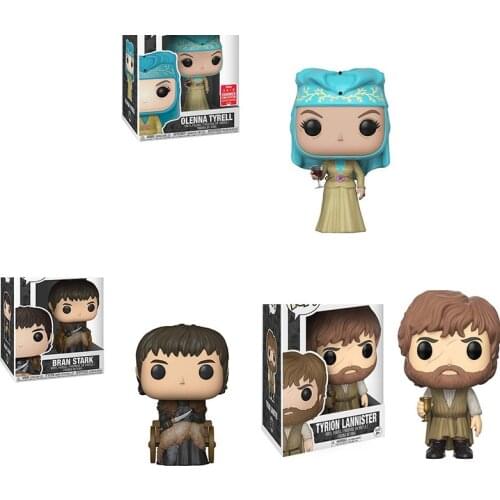 POP GAME OF THRONES BRAN STARK OLENNA TYRELL TYRION Vinyl Action Figures 10cm Collection Model Toys for Children Birthday gift